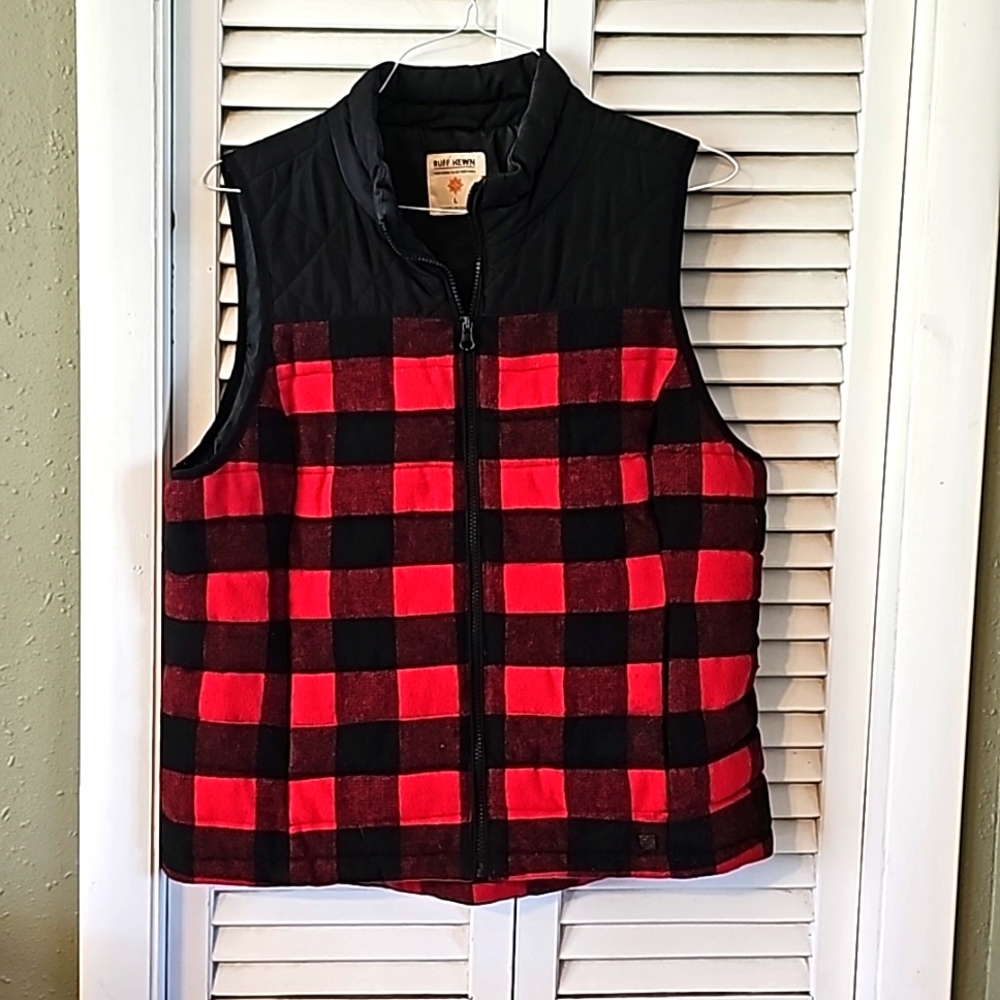 Ruff Hewn Buffalo Plaid Vest